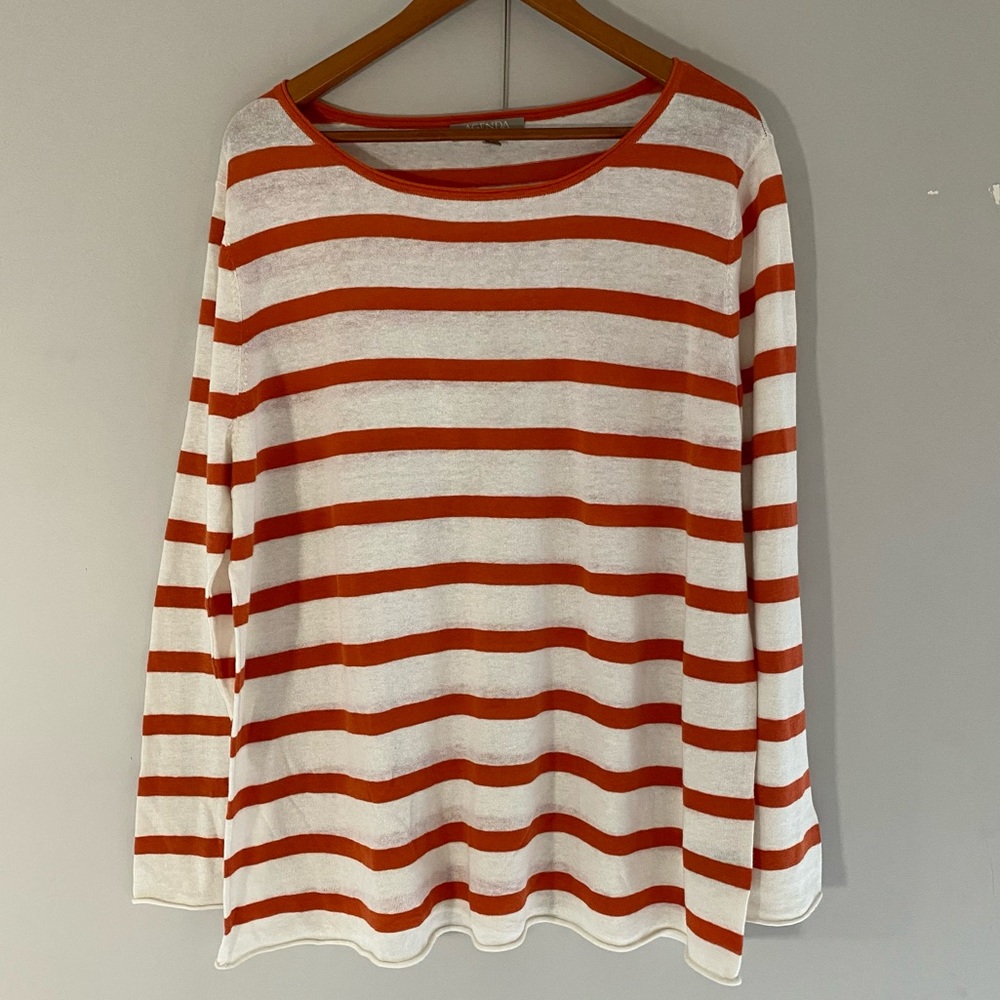 AGENDA - Linen and Cotton Sweater - M